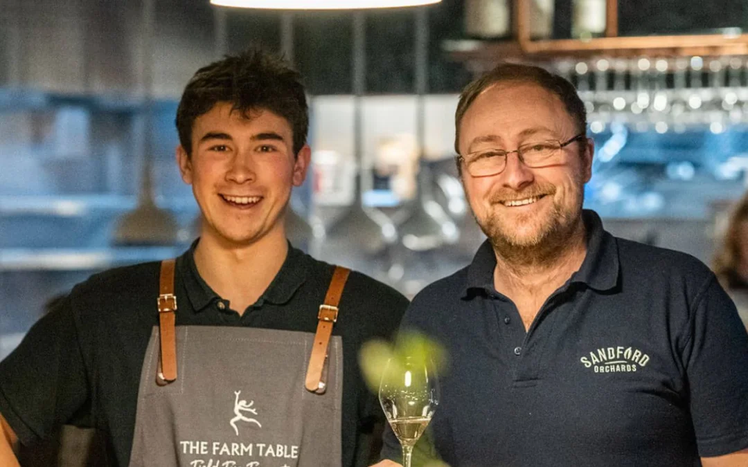 British Cider Week Dinner with Sandford Orchards at Darts Farm