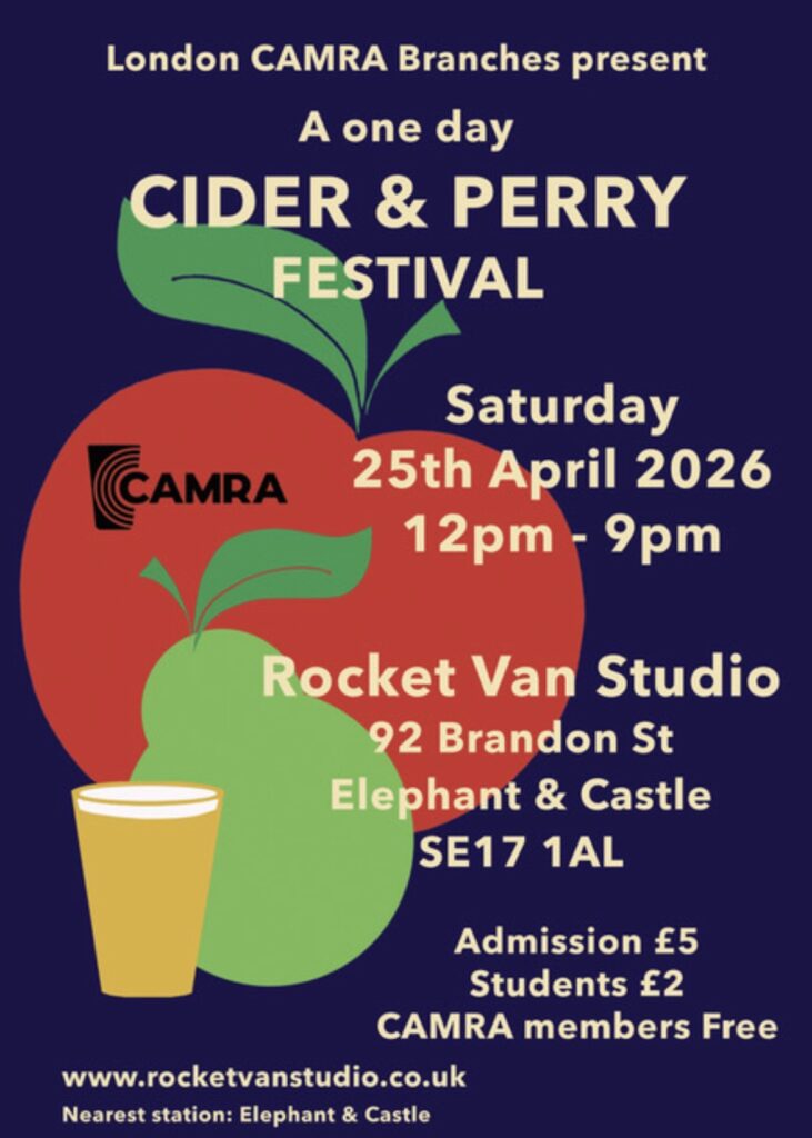 London SE CAMRA Cider Festival